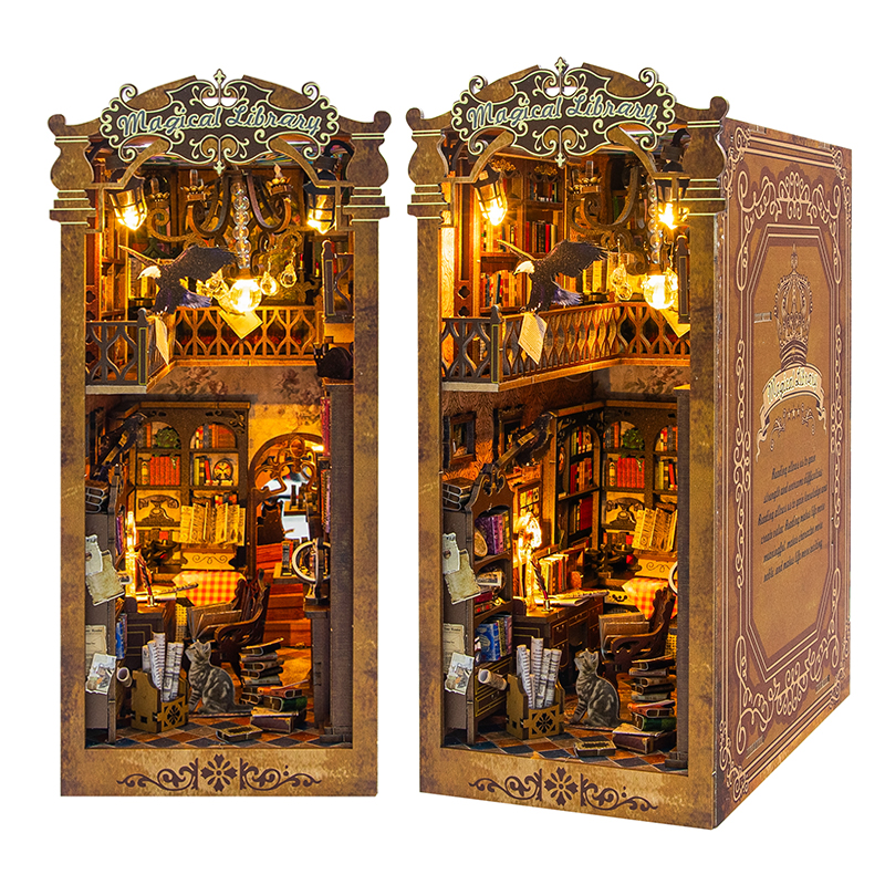 Laptop Accessories Light - Magical DIY Book Nook Kit Miniature