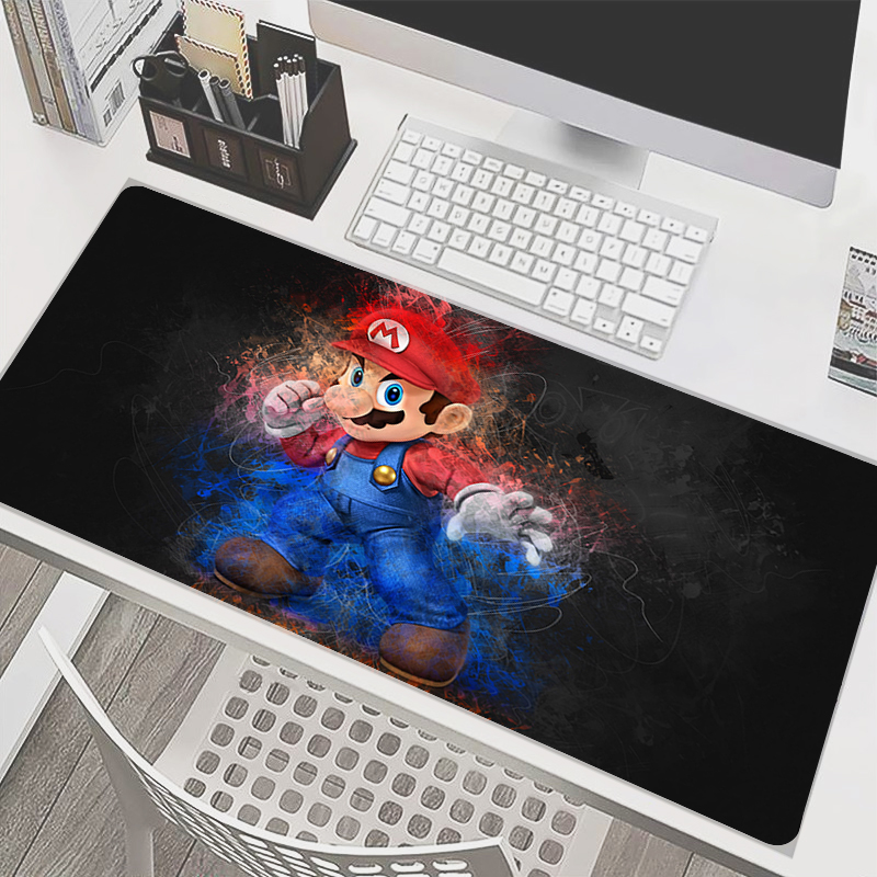 Laptop Accessories For Gaming - 90x40cm Mouse Pad M-Mario Anime Gamer