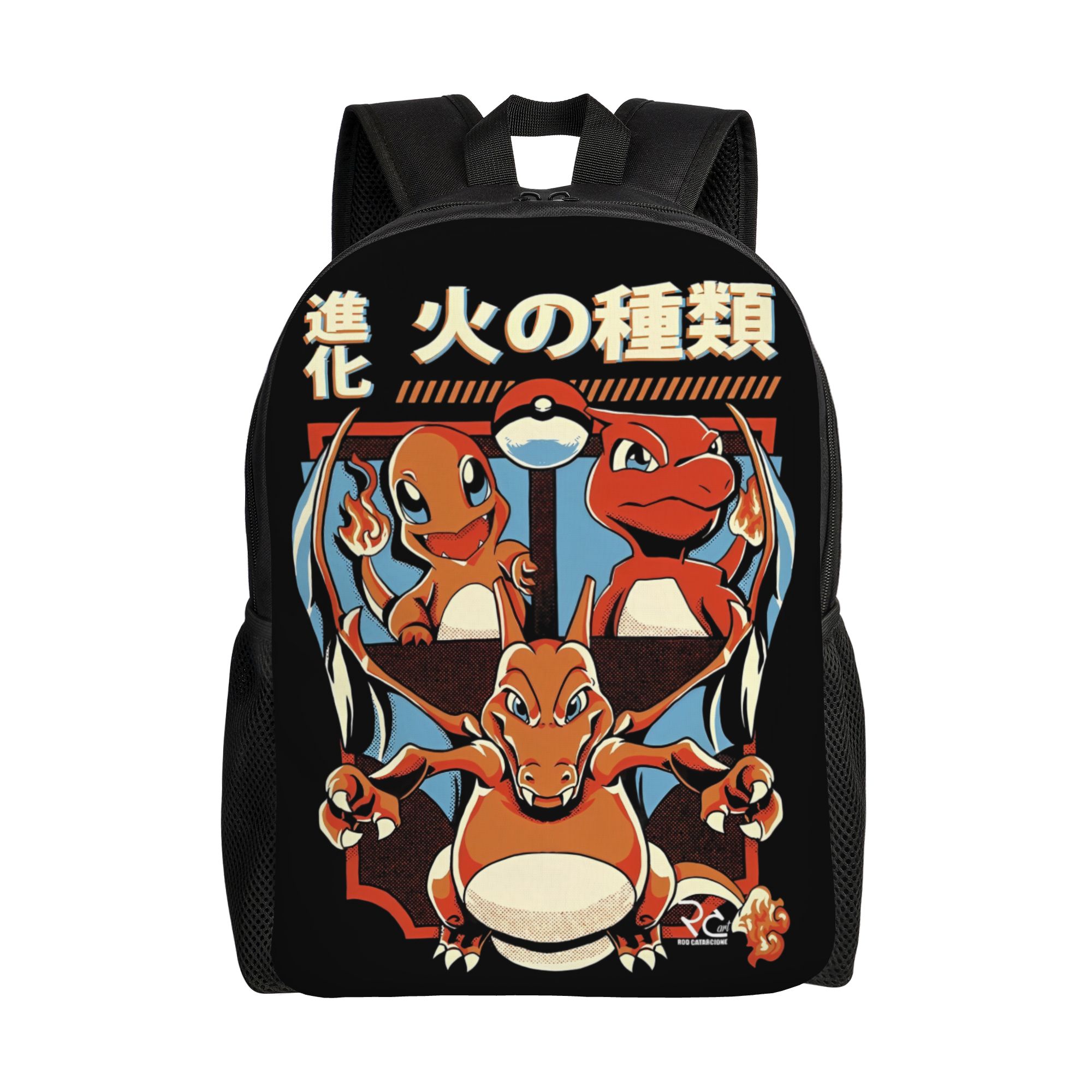 Laptop Accessories Bag For Men - Pokemon Classical Backpack Sports Student Business