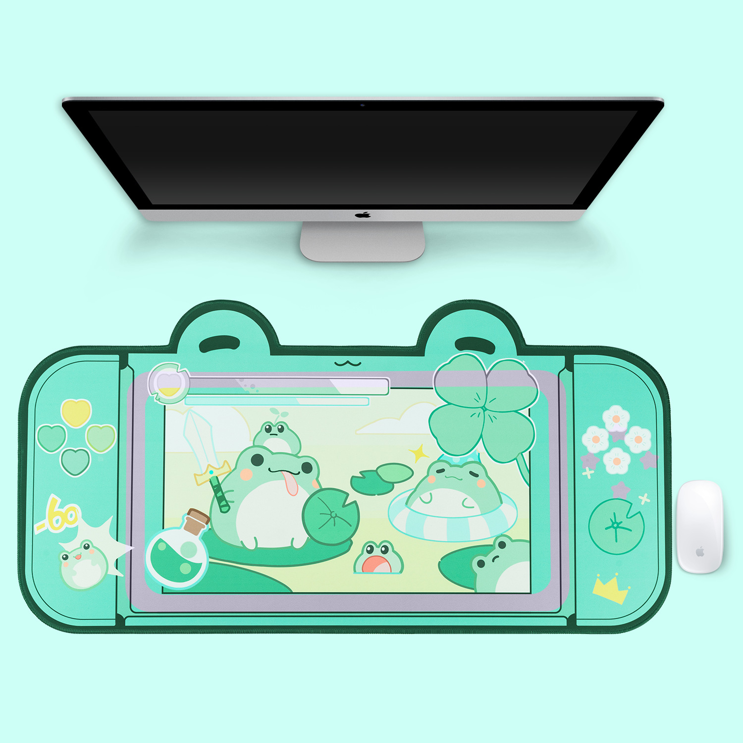 Laptop Extra Accessories - Extra Large Kawaii Gaming Mouse Pad