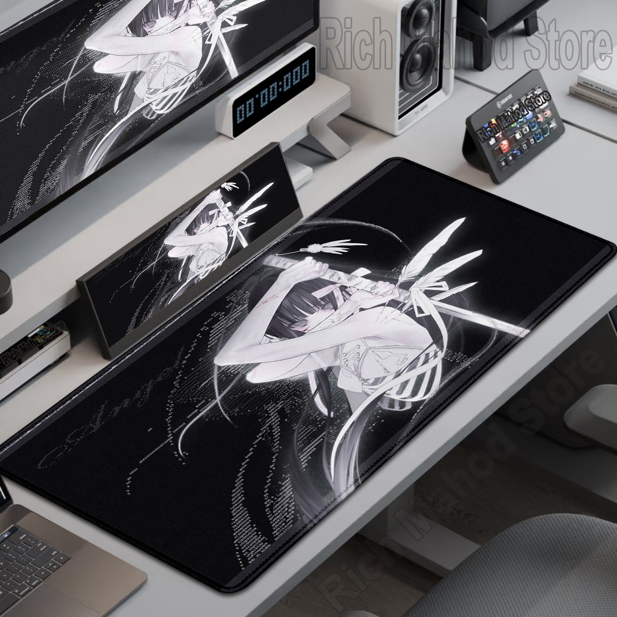 Laptop Accessories Girls - Black White Skeleton Sword Girls Mouse