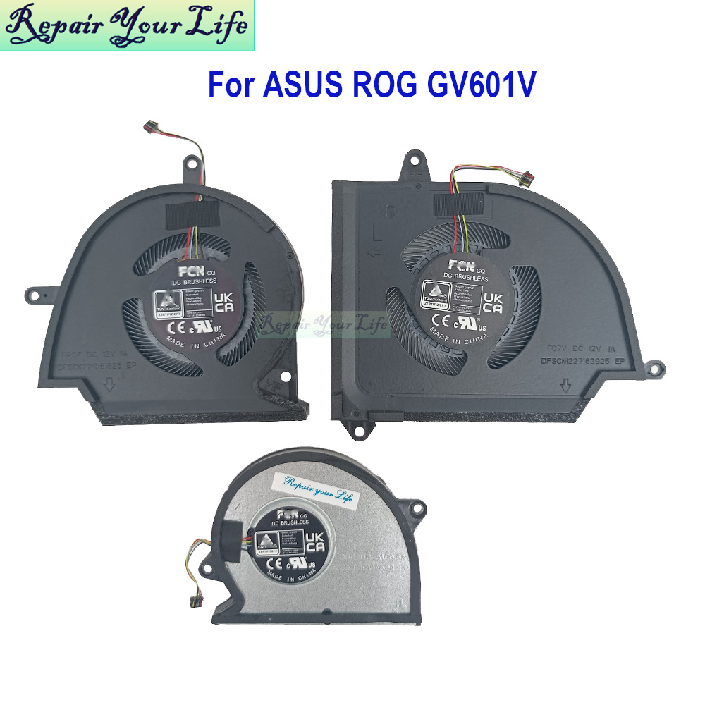 Laptop Accessories Asus - Laptop CPU GPU Fan For Asus