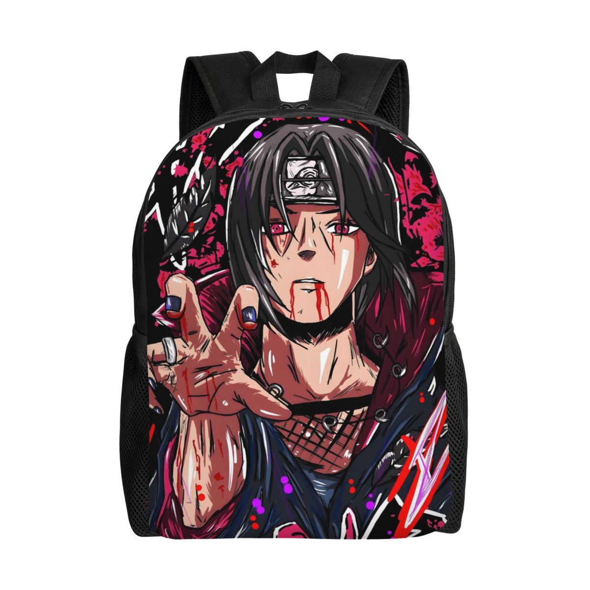 Laptop Accessories Bag For Men - Custom U-Uchihaes I-Itachies Cartoon Backpack for