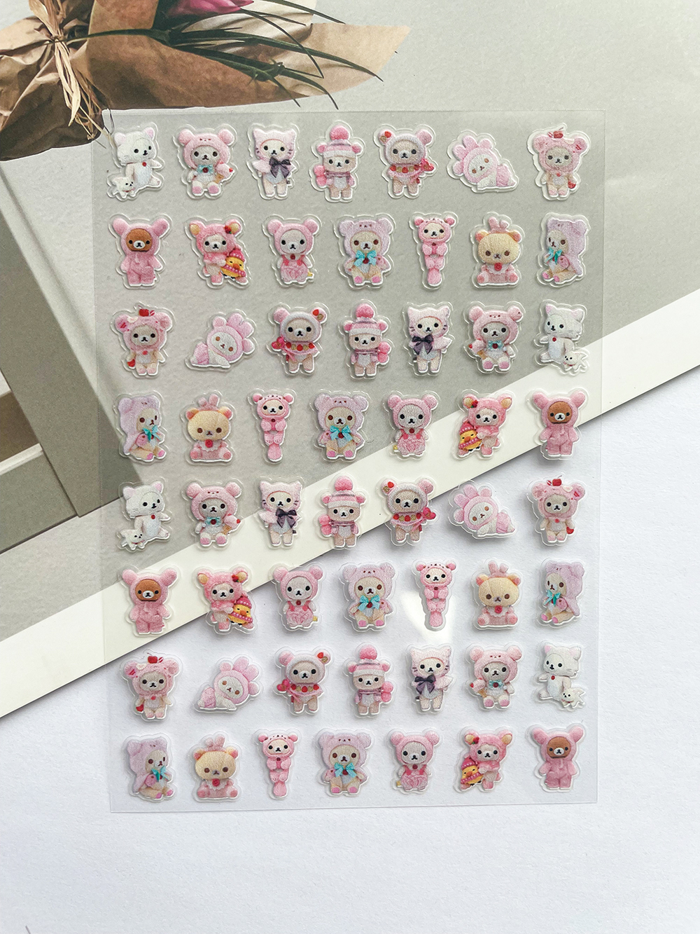 Laptop Accessories Wholesale - Mini Kawaii Rilakkuma Pvc Poster Goods