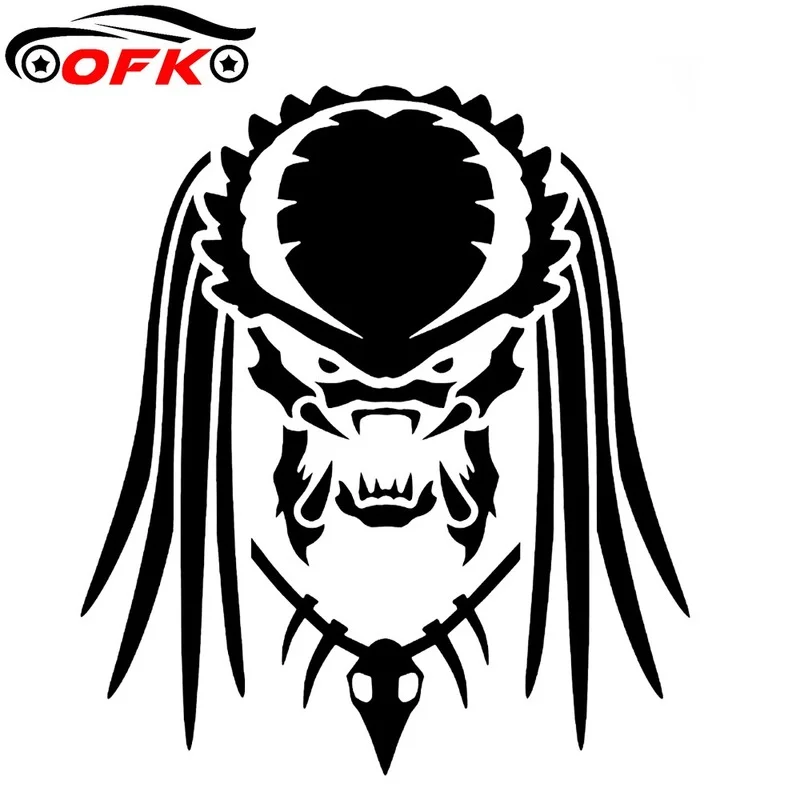 Laptop Accessories Wholesale - Predator Car Sticker Personality Sunscreen Decal