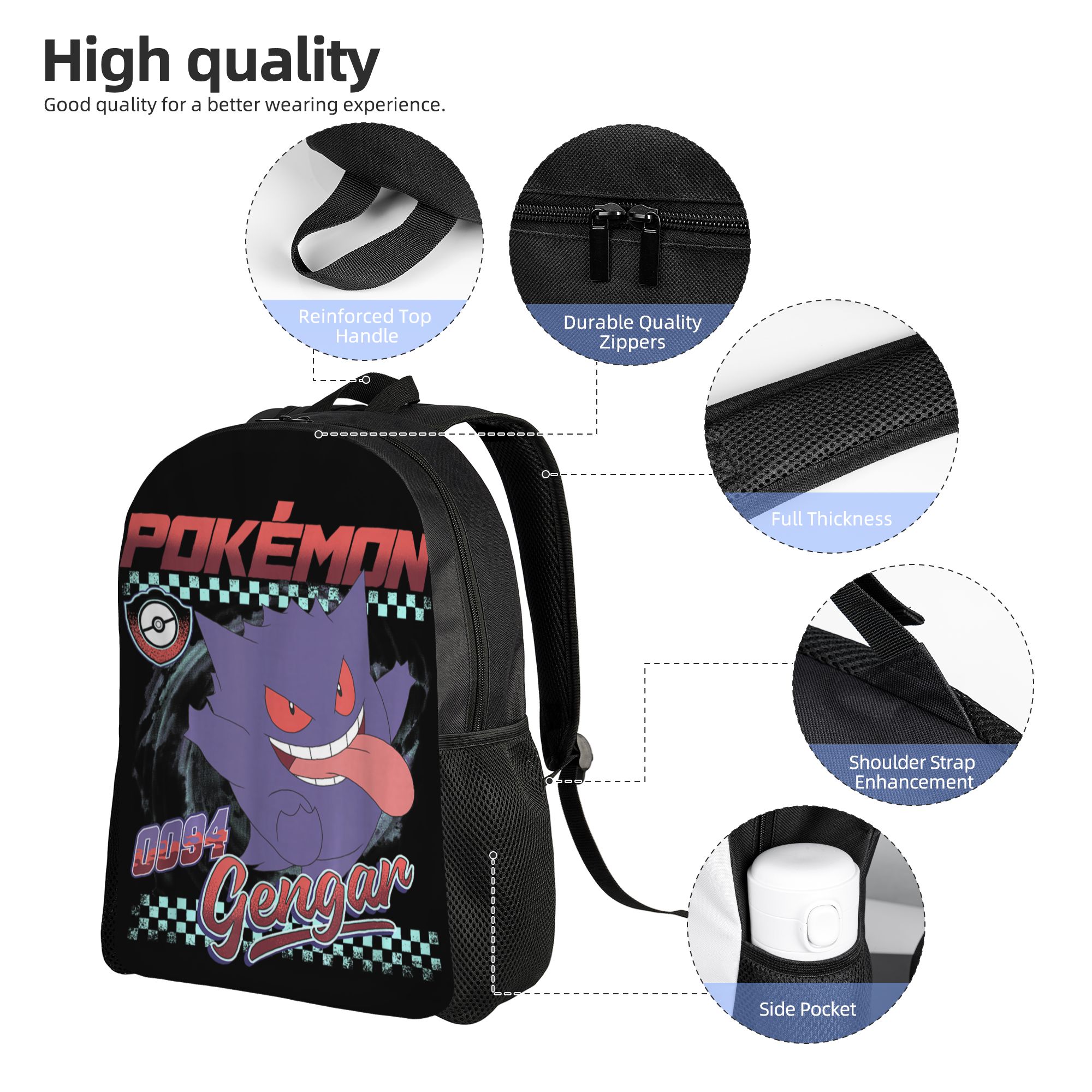 0094 Gengar Racing Style Teena - Laptop Accessories Bag For Men recensione e prezzo