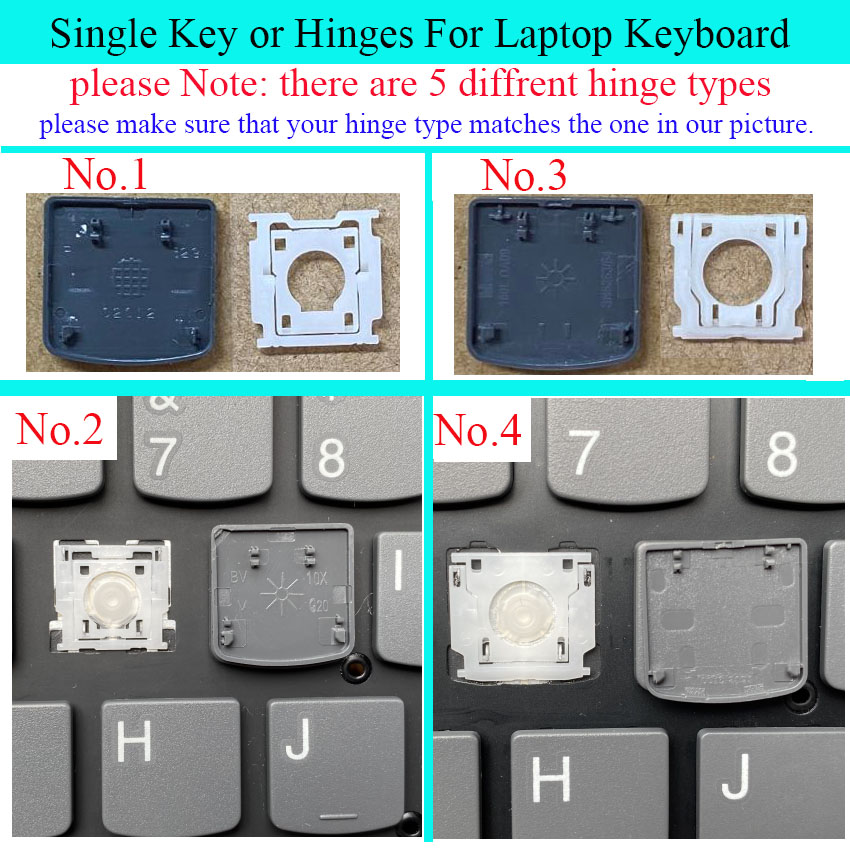 Key cap hinges Clip For Lenovo - Laptop Accessories Hp recensione e prezzo