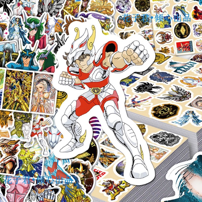 101Pcs Saint Seiya Anime Stick - Laptop Accessories Wholesale recensione e prezzo
