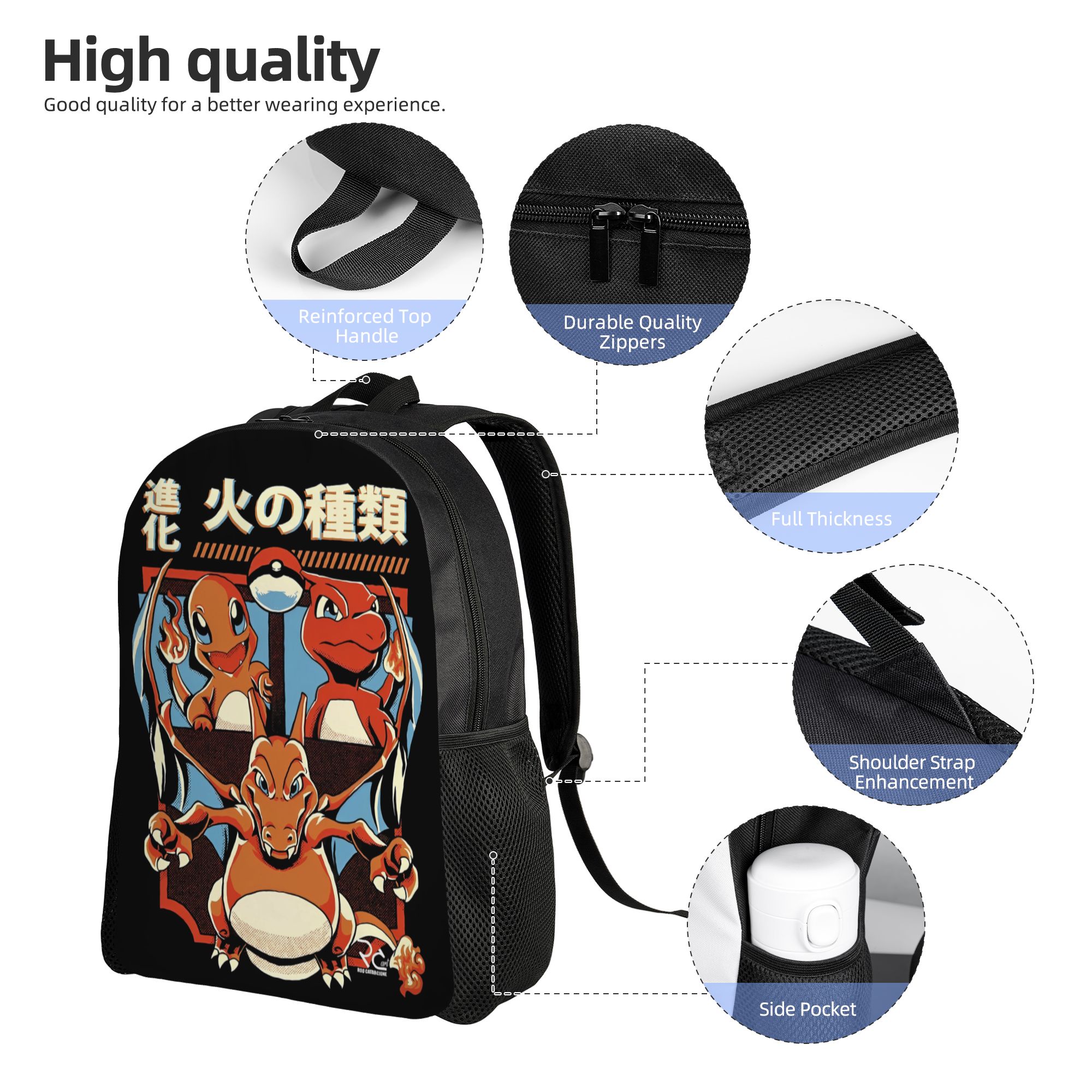 Pokemon Classical Backpack Spo - Laptop Accessories Bag For Men recensione e prezzo