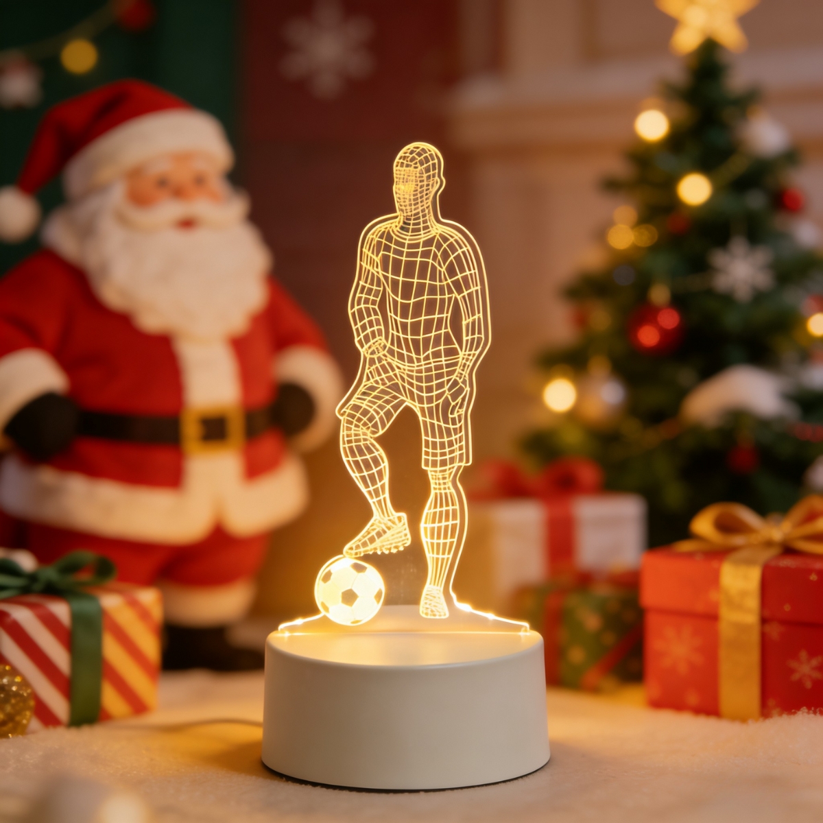 LED 3D Football Theme Table La - Laptop Accessories Light recensione e prezzo