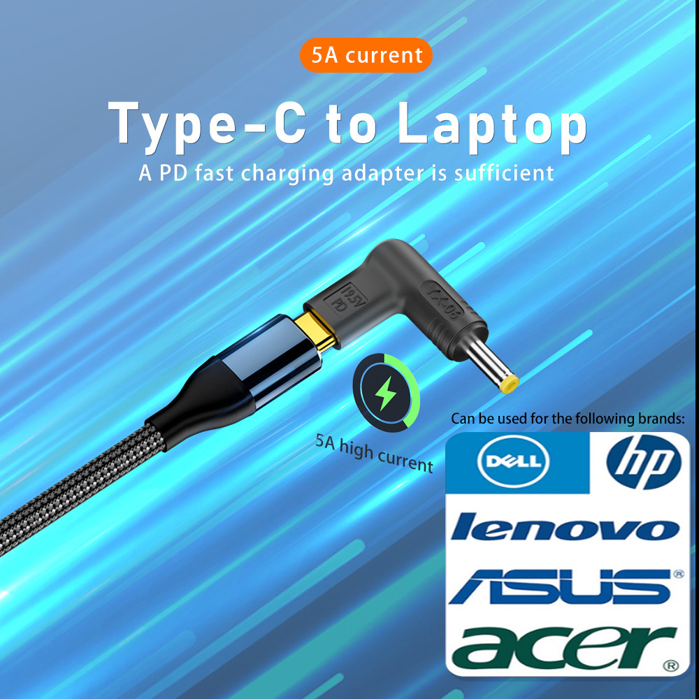 100W USB Type C to DC Fast Cha - Laptop Accessories Hp recensione e prezzo