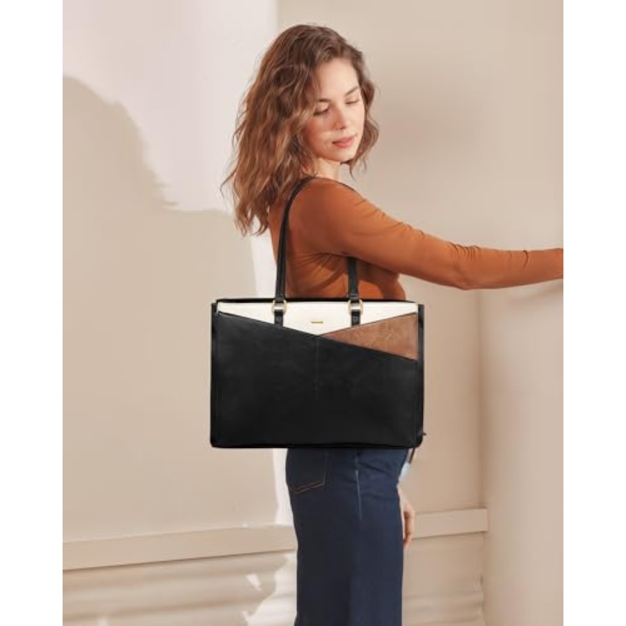 Vintage Leather Work Tote - La - Laptop Bag Waterproof recensione e prezzo