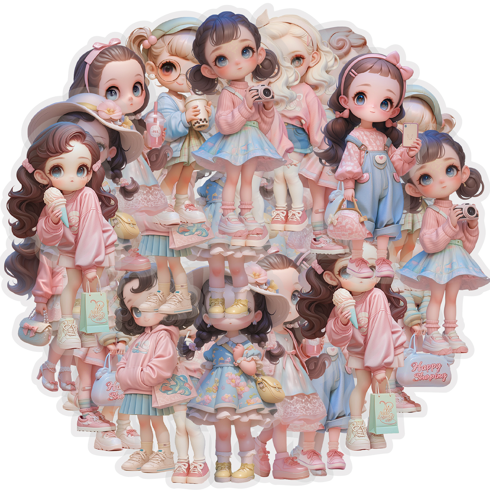 Etori Life 10Pcs Sweet Macaron - Laptop Accessories Girls recensione e prezzo