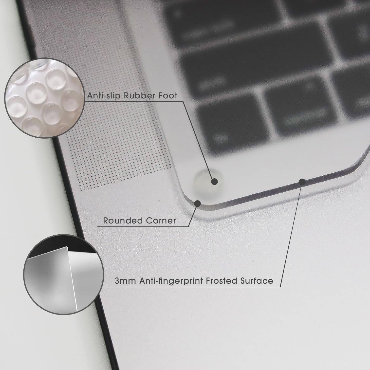 External Keyboard Riser Acryli - Laptop Stand Riser recensione e prezzo