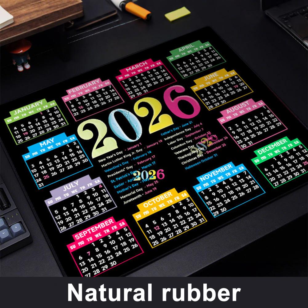 2026 Calendar Mouse Pad Waterp - Laptop Accessories For Gaming recensione e prezzo