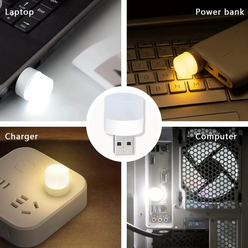 Mini USB Night Light Warm Whit - Laptop Accessories Light recensione e prezzo
