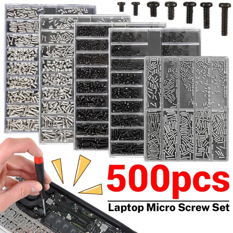 500PCS Laptop Notebook Screws  - Laptop Accessories Kit recensione e prezzo