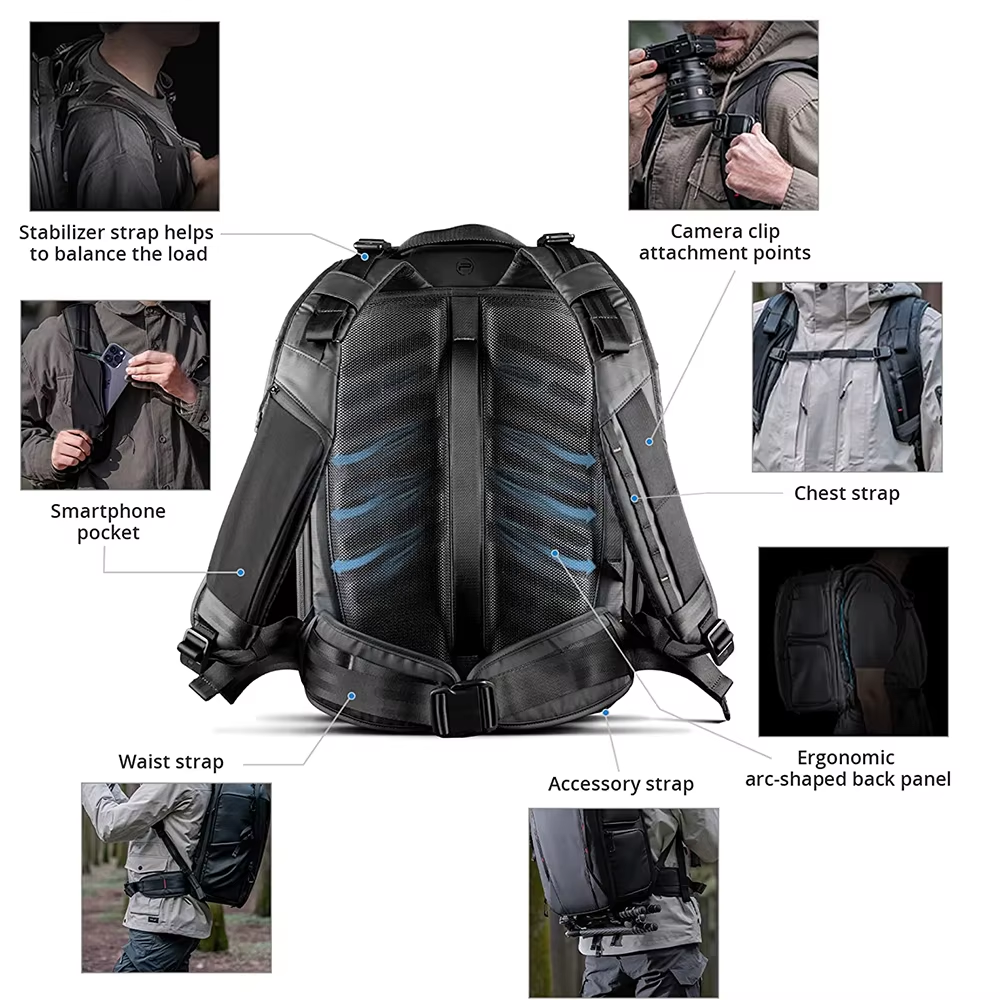 PGYTECH OneMo 2 Camera Backpac - Laptop Bag Waterproof recensione e prezzo