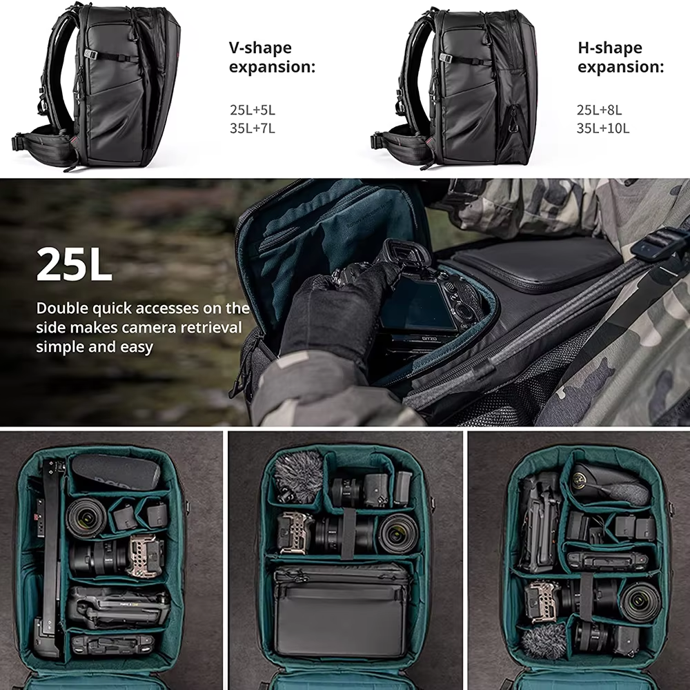 PGYTECH OneMo 2 Camera Backpac - Laptop Bag Waterproof recensione e prezzo