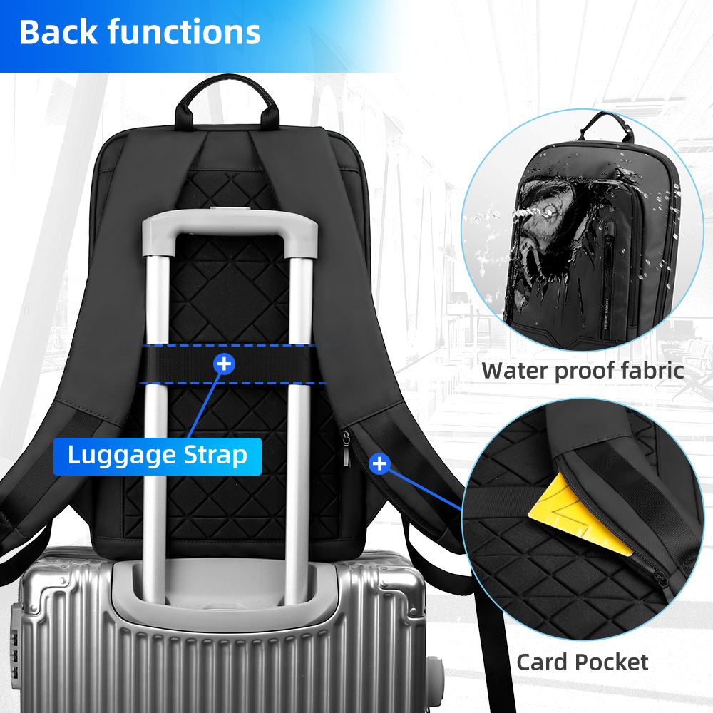 HK Slim Business Backpack for  - Laptop Bag Waterproof recensione e prezzo