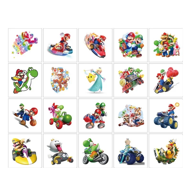 20PCS 5CM*5CM Cartoon Mario Br - Laptop Accessories Kit recensione e prezzo