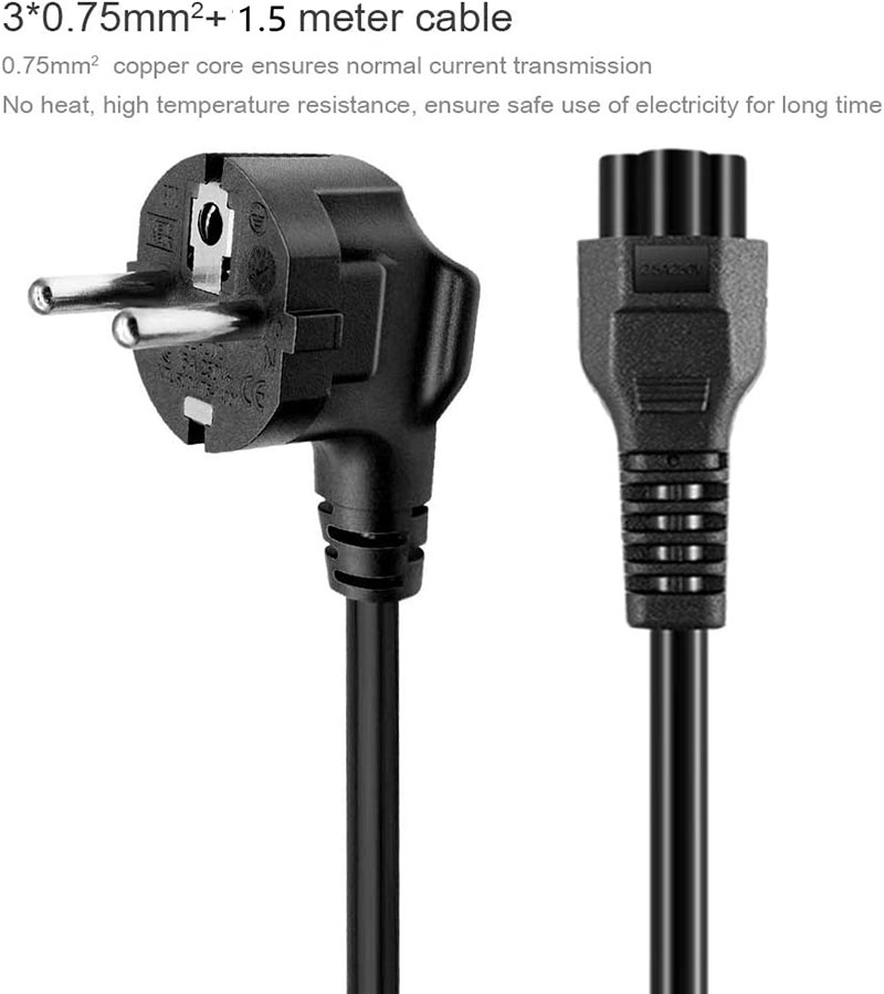 1.5M EU Universal Laptop 3-pin - Laptop Accessories Hp recensione e prezzo