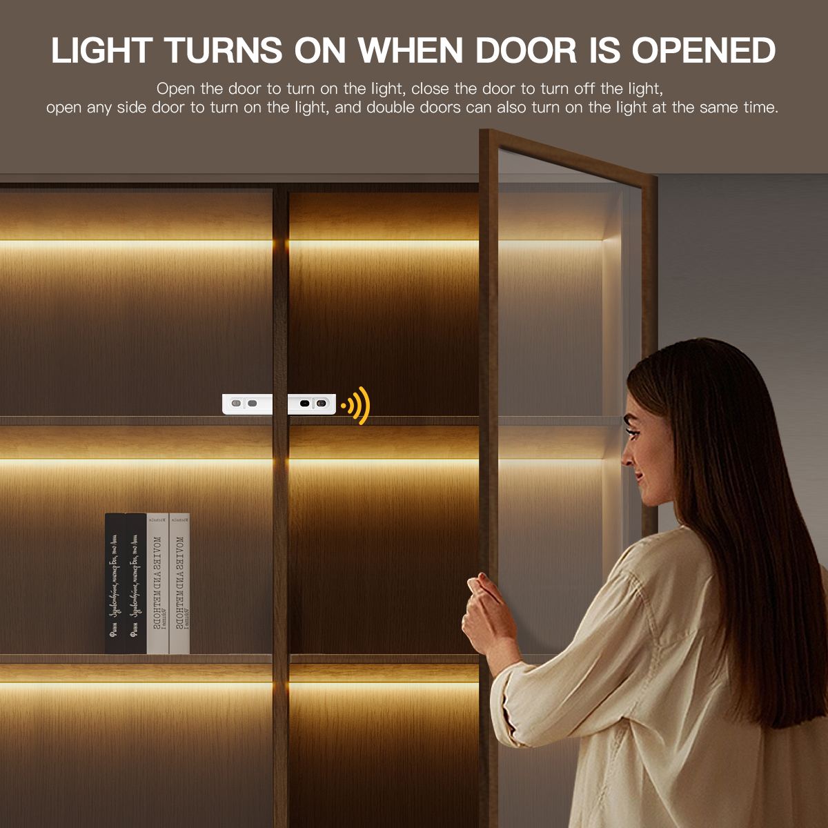 Auto On Smart Door Sensor Cont - Laptop Accessories Light recensione e prezzo