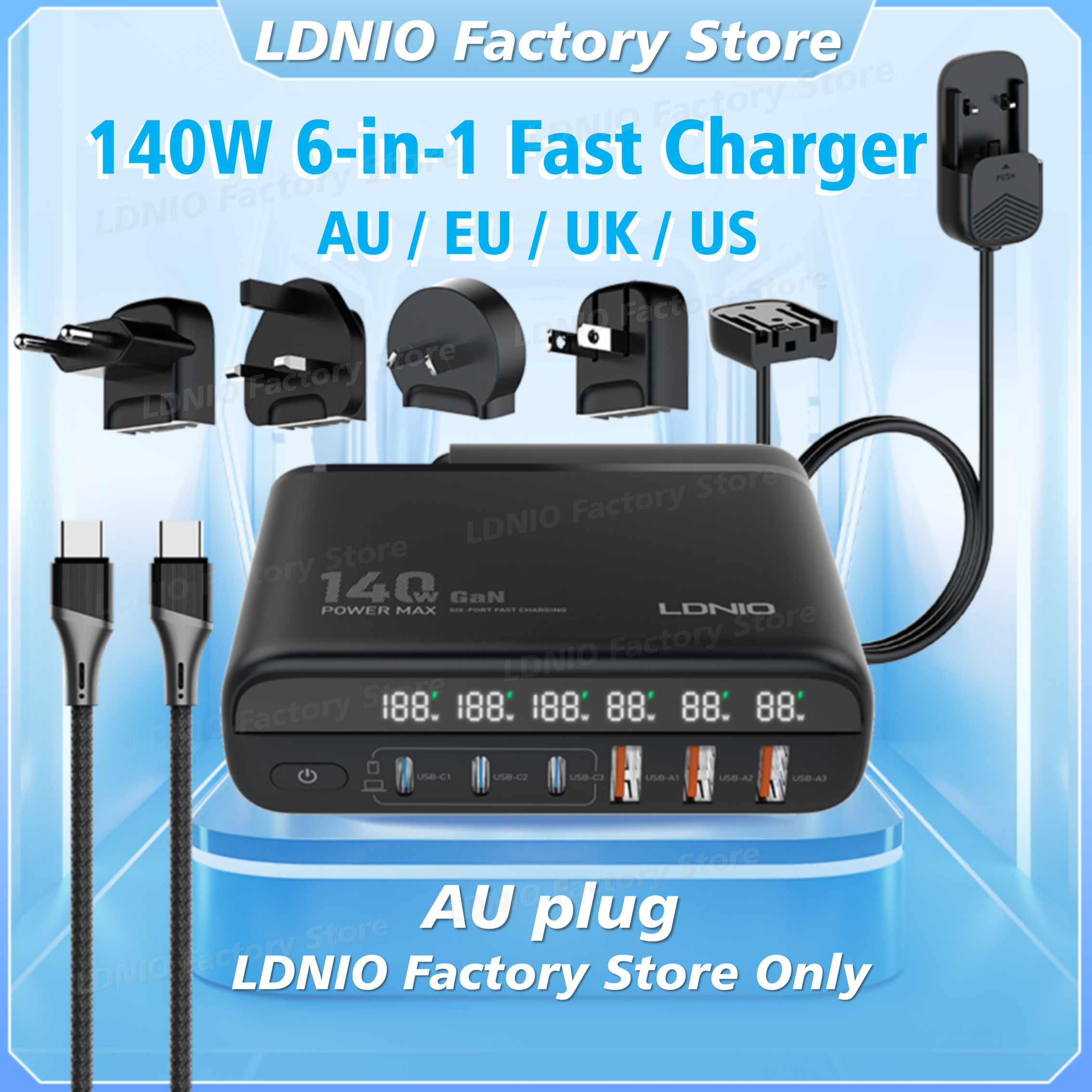 140W GaN USB C Charger PD 100W - Laptop Accessories Uk recensione e prezzo