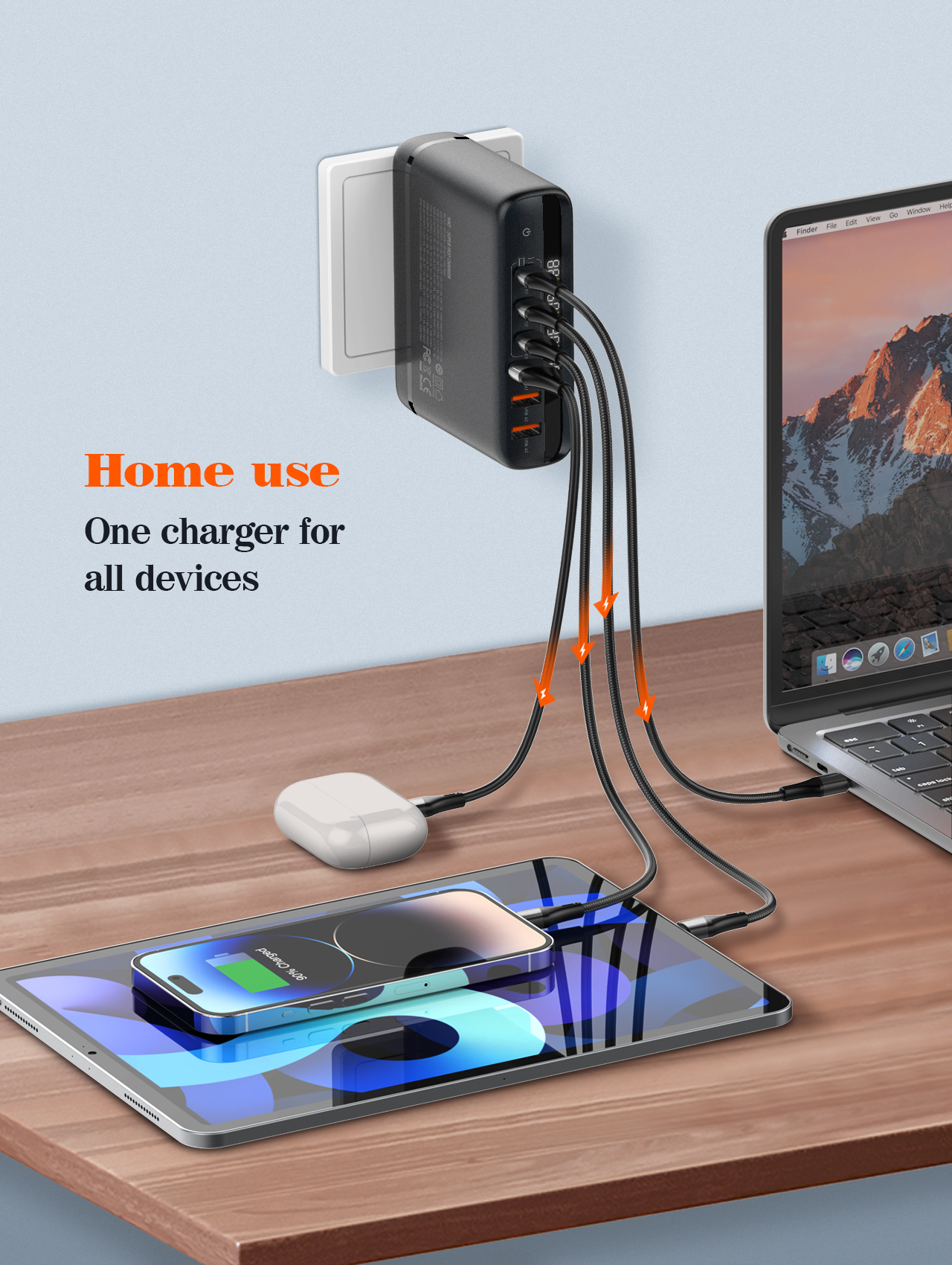 140W GaN USB C Charger PD 100W - Laptop Accessories Uk recensione e prezzo