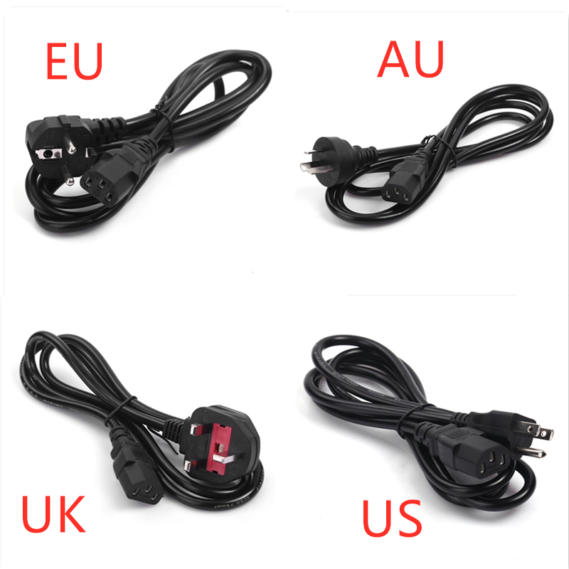 Durable 3-Prong 1.2m EU US AU  - Laptop Accessories Uk recensione e prezzo
