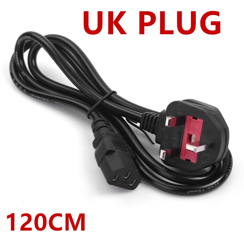 Durable 3-Prong 1.2m EU US AU  - Laptop Accessories Uk recensione e prezzo
