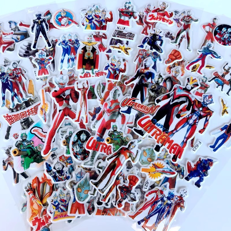 10pcs Cartoon Ultraman 3D Bubb - Laptop Accessories Wholesale recensione e prezzo