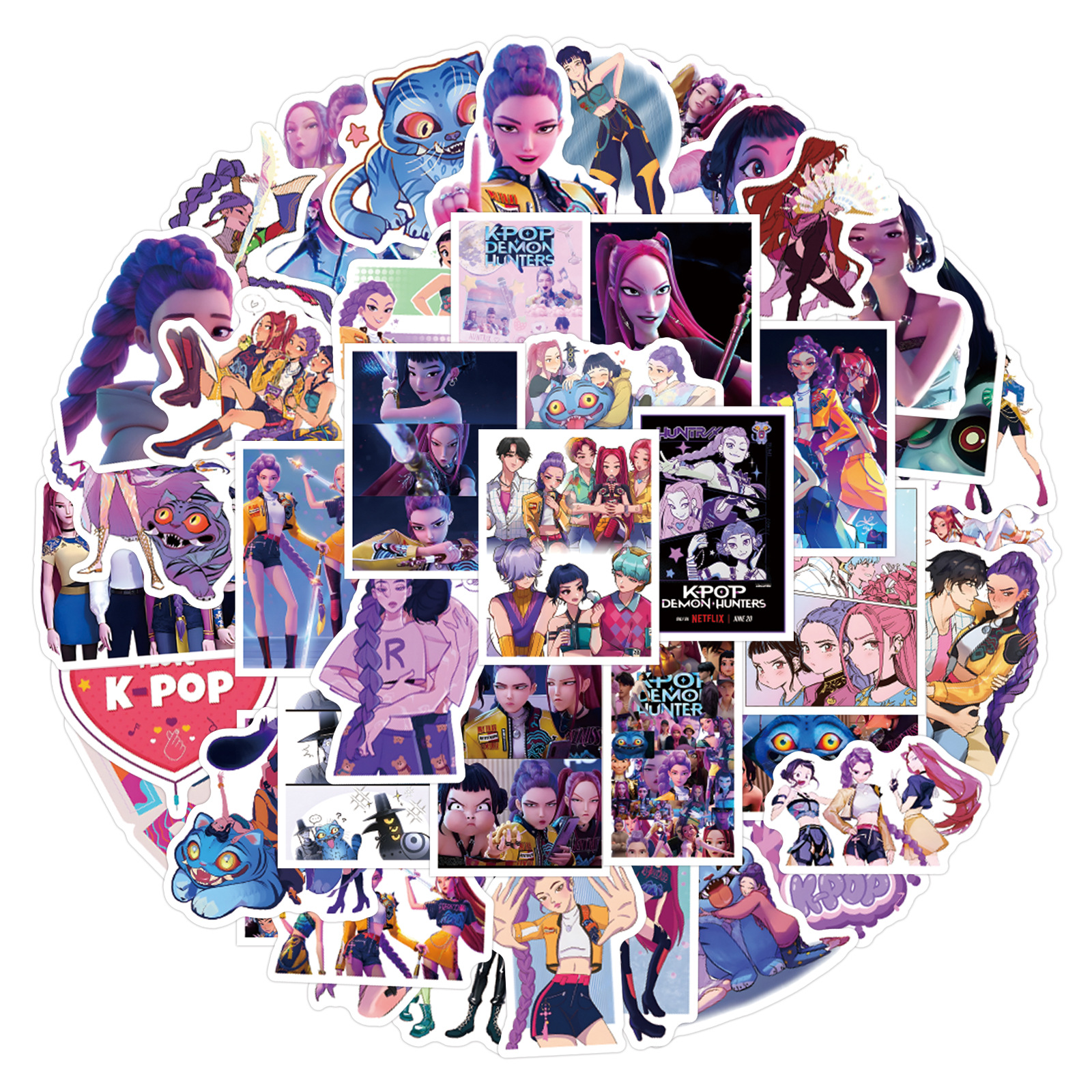 55/110pcs K-Pop Anime cartoon  - Laptop Accessories Wholesale recensione e prezzo