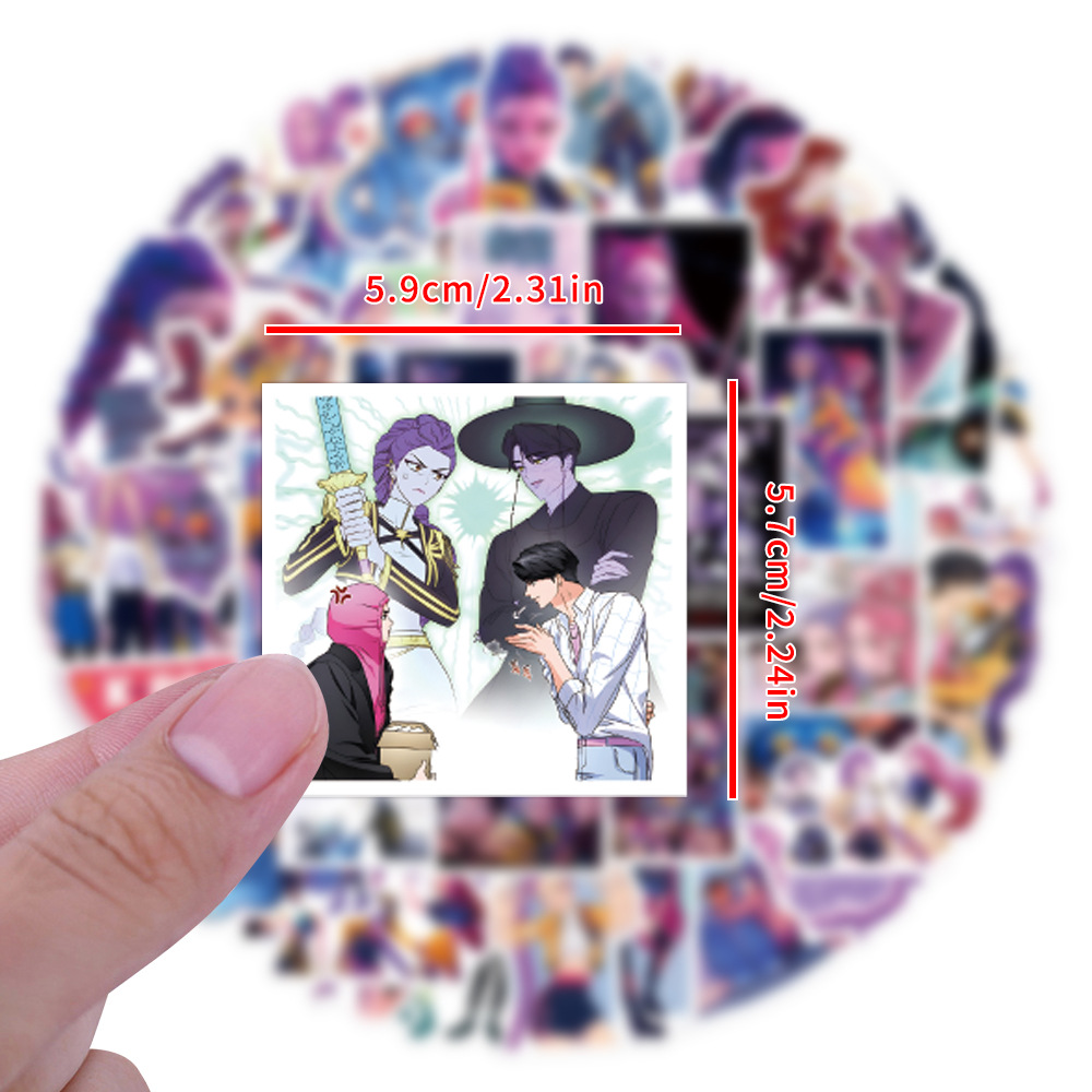 55/110pcs K-Pop Anime cartoon  - Laptop Accessories Wholesale recensione e prezzo