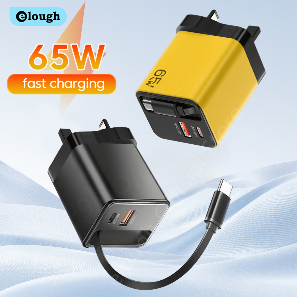 Elough 65W UK Plug USB Type C  - Laptop Accessories Uk recensione e prezzo