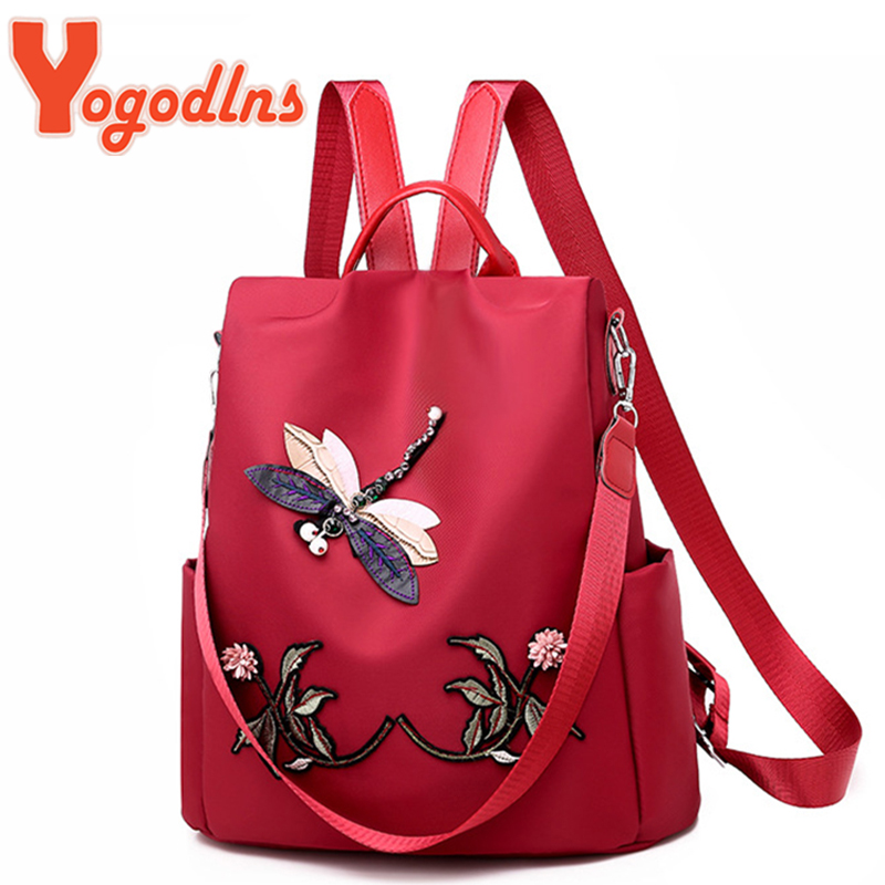 Yogodlns Fashion Embroidery Ba - Laptop Bag Waterproof recensione e prezzo