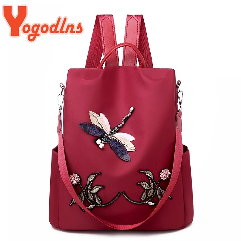 Yogodlns Fashion Embroidery Ba - Laptop Bag Waterproof recensione e prezzo