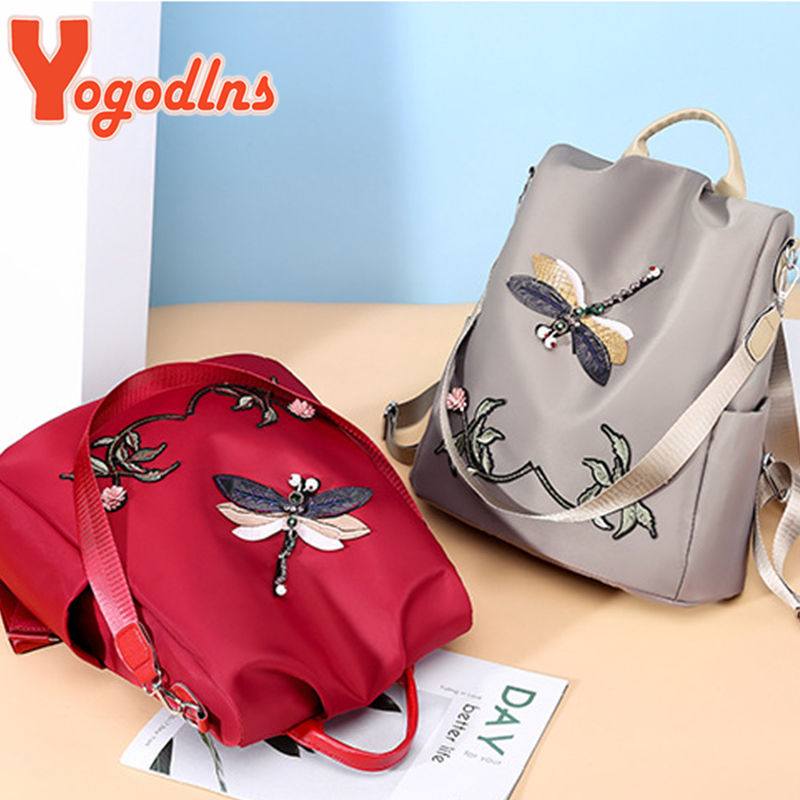 Yogodlns Fashion Embroidery Ba - Laptop Bag Waterproof recensione e prezzo