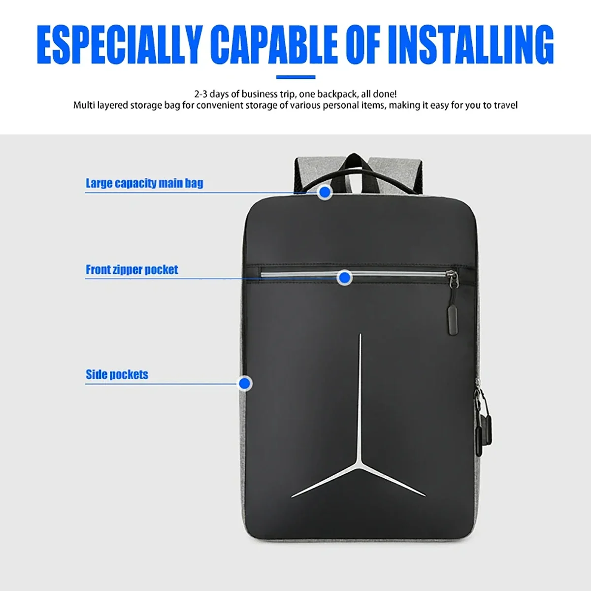 Fashion Anti Theft USB Waterpr - Laptop Bag Waterproof recensione e prezzo